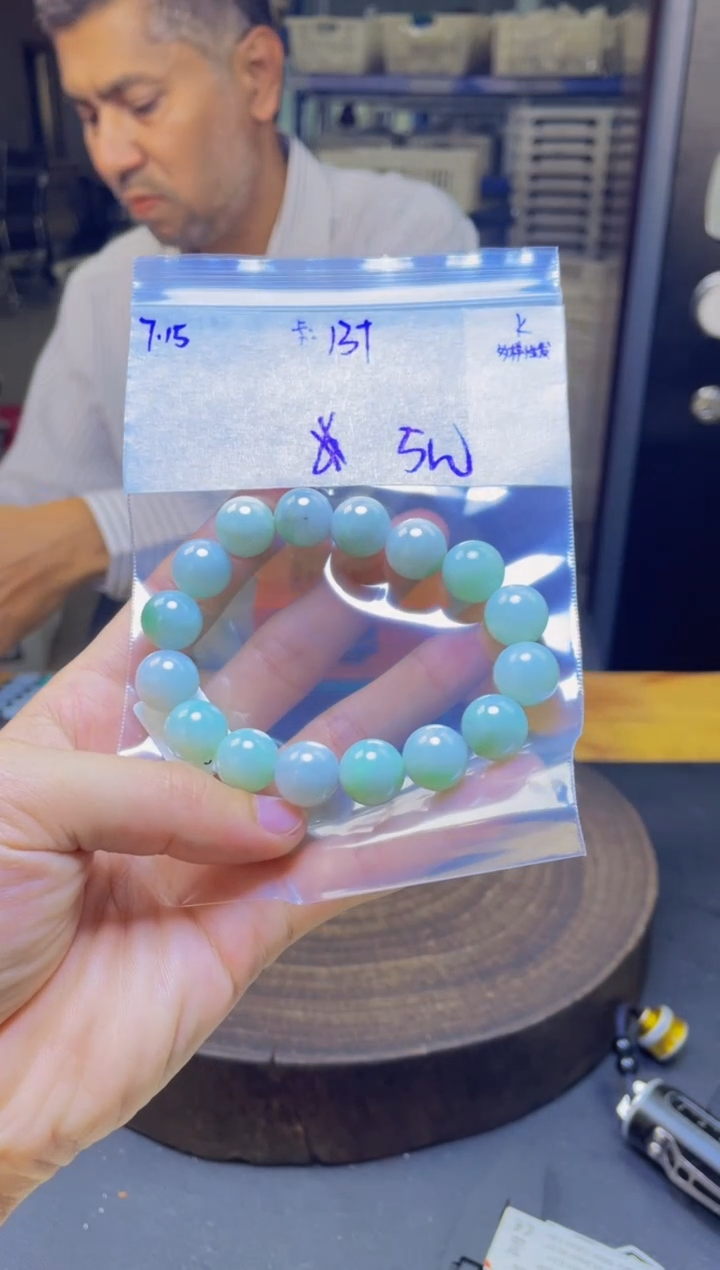 定制翡翠未镶嵌翡翠珠串 多样性发货