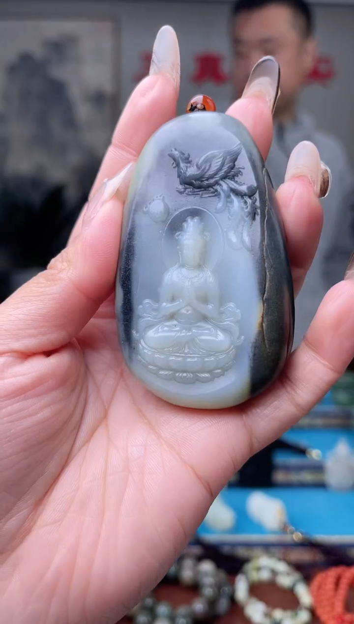 【闪购商品】和田玉挂件未镶嵌1