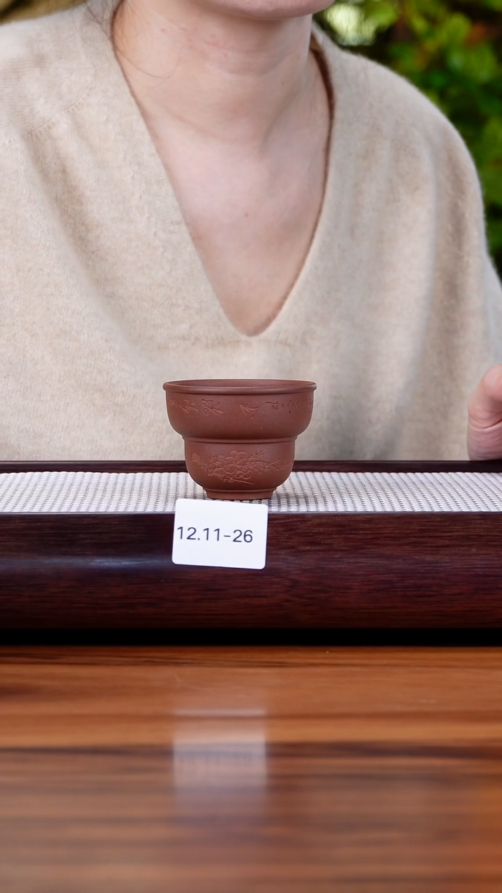 茶壶紫砂12.11-26 紫泥 主人杯