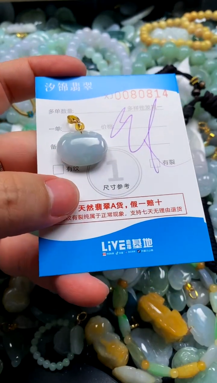 颈饰未镶嵌翡翠闪购商品0080814