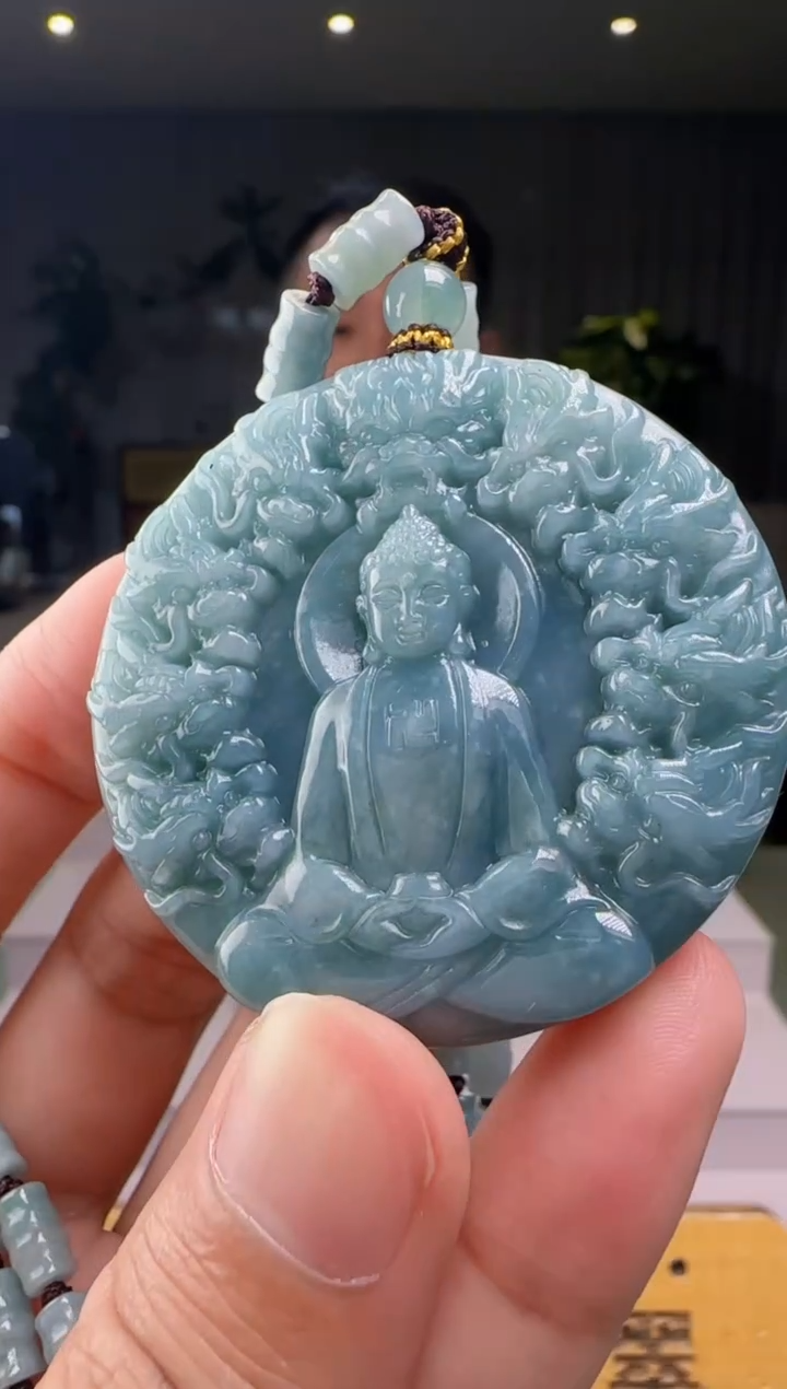 翡翠未镶嵌吊坠(赠链)多样性发其一XM@@60B7J03757