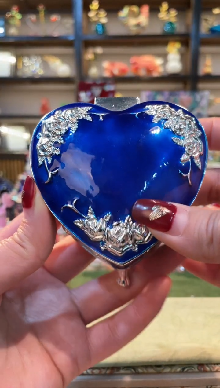 【闪购商品】精致珐琅彩首饰盒