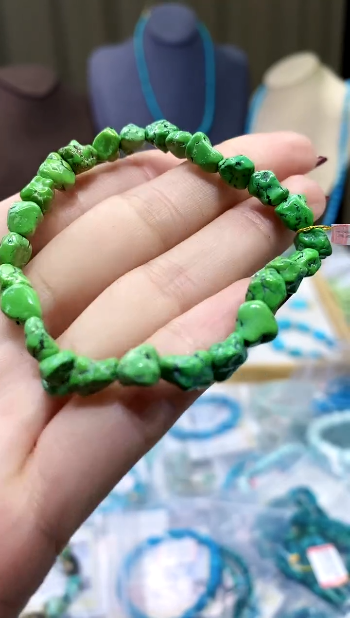 【闪购商品】绿松石手串未镶嵌546多样性随机发一件