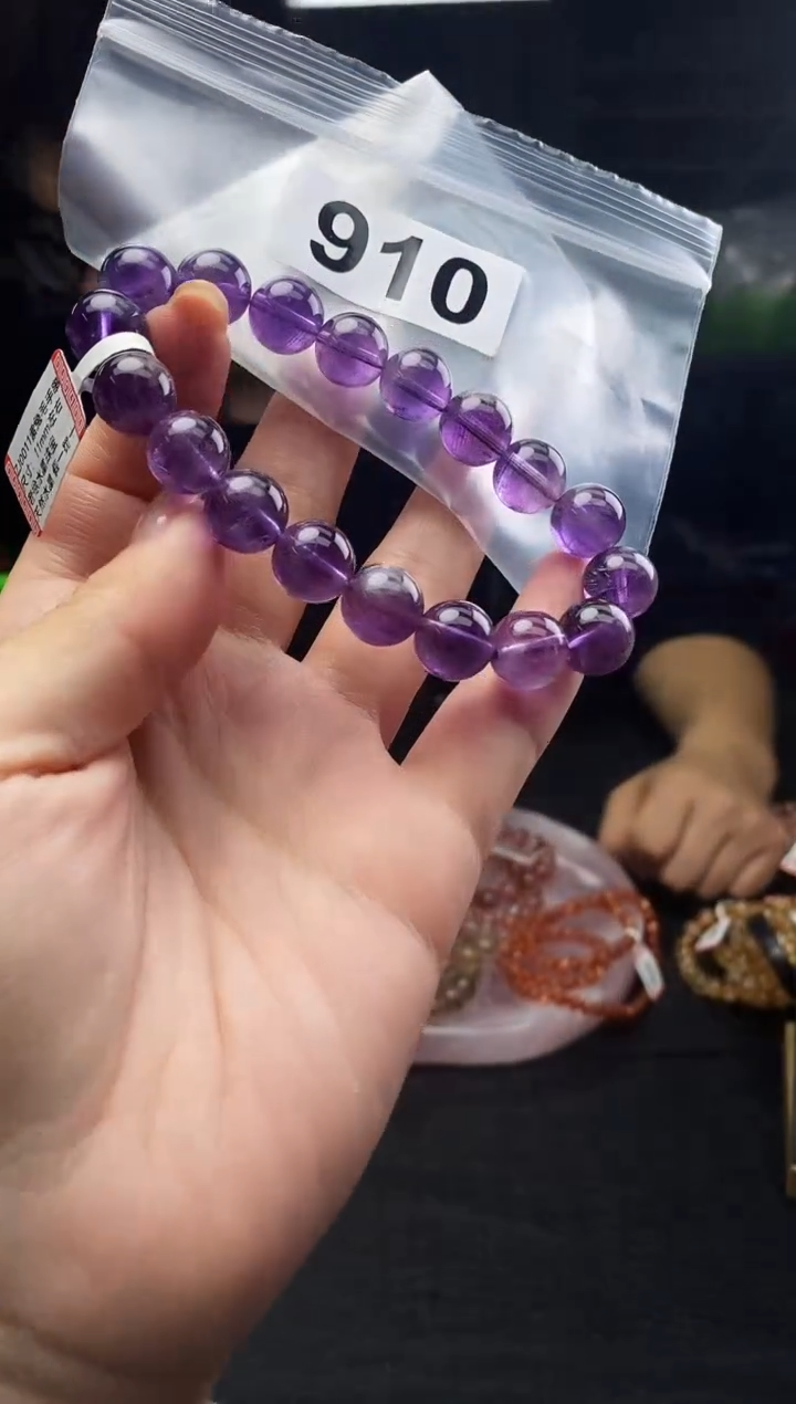 未镶嵌手串水晶手串910