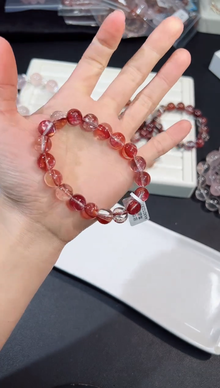【闪购商品】水晶手串未镶嵌38u多样性发其一/1条默认微瑕