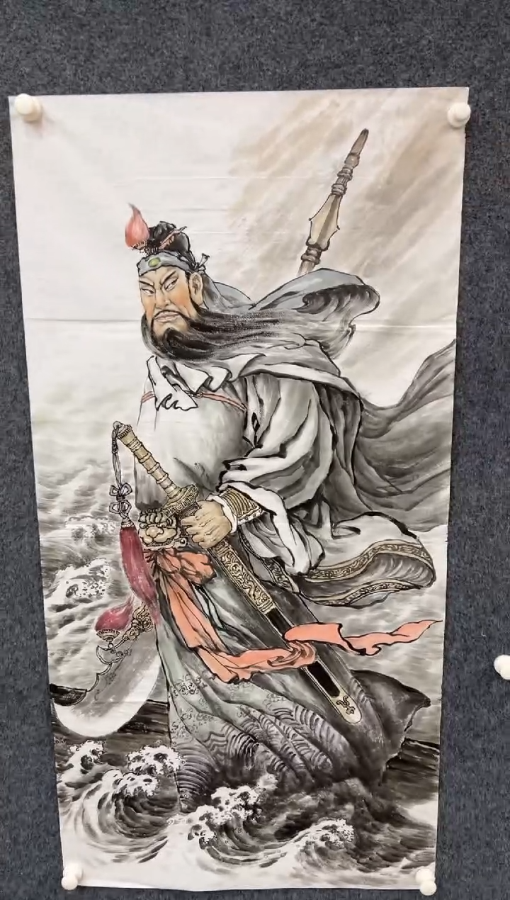 【闪购商品】国画2.23-冯高翔-四尺人物-062
