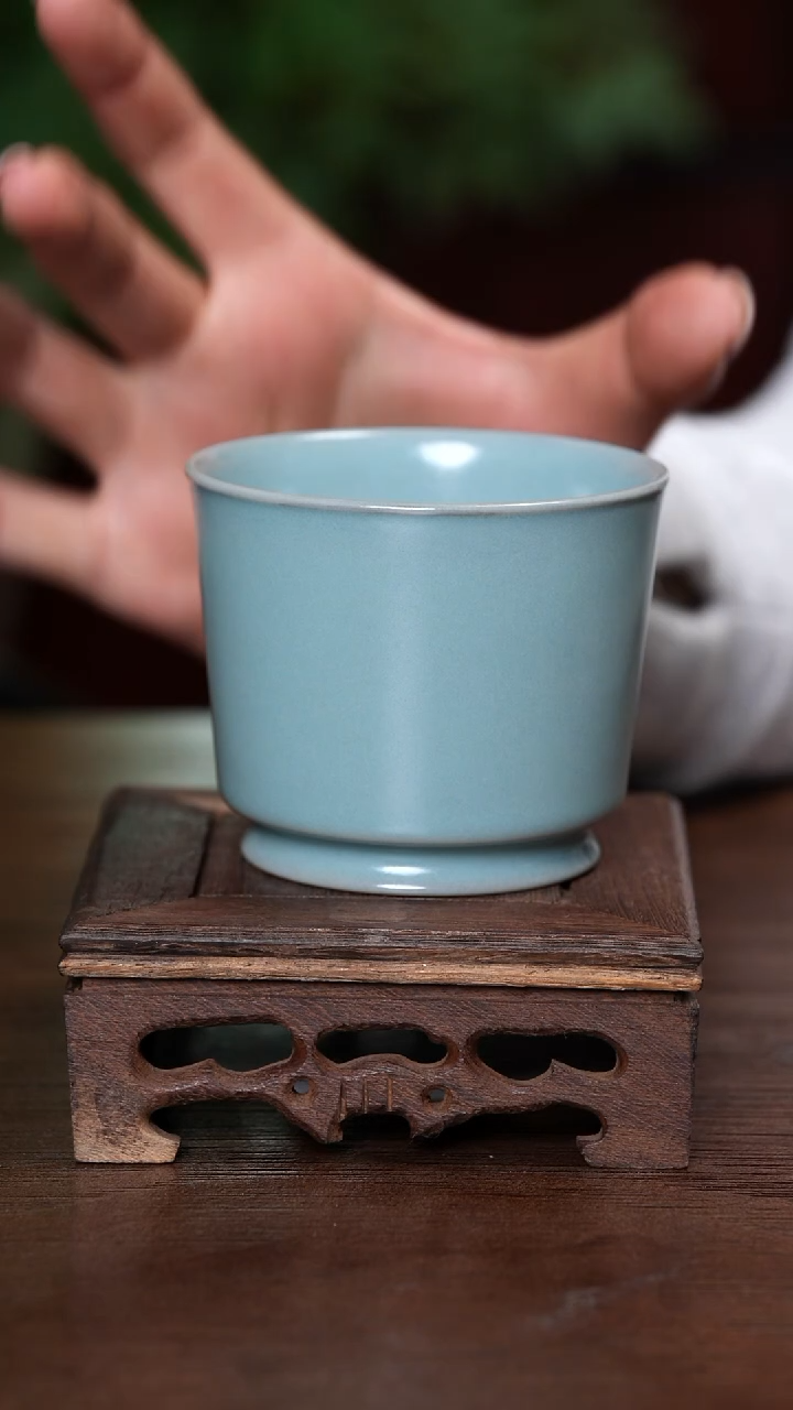 【闪购商品】宝丰清凉寺原产地汝瓷荣天杯