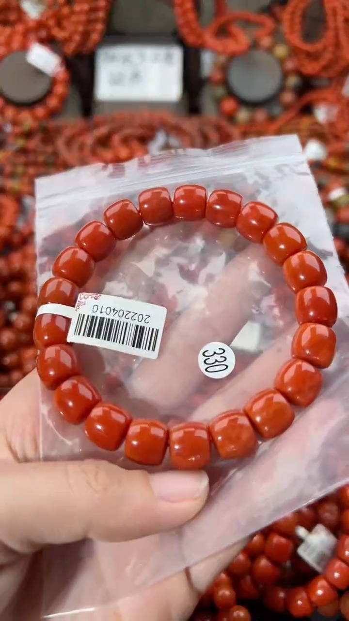 【闪购商品】南红玛瑙手串未镶嵌11
