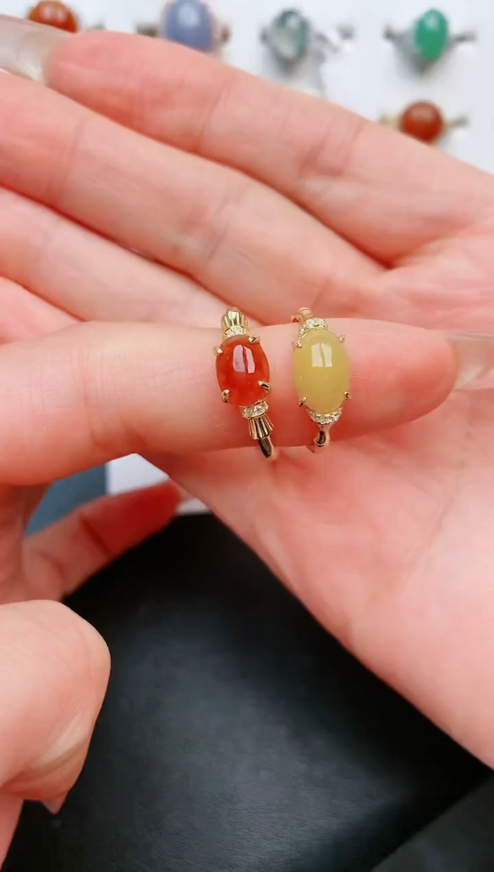 【闪购商品】翡翠戒指银S925镶嵌....