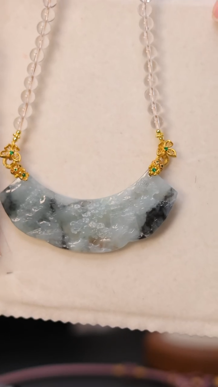 【闪购商品】翡翠颈饰未镶嵌24小时内发货质保A货