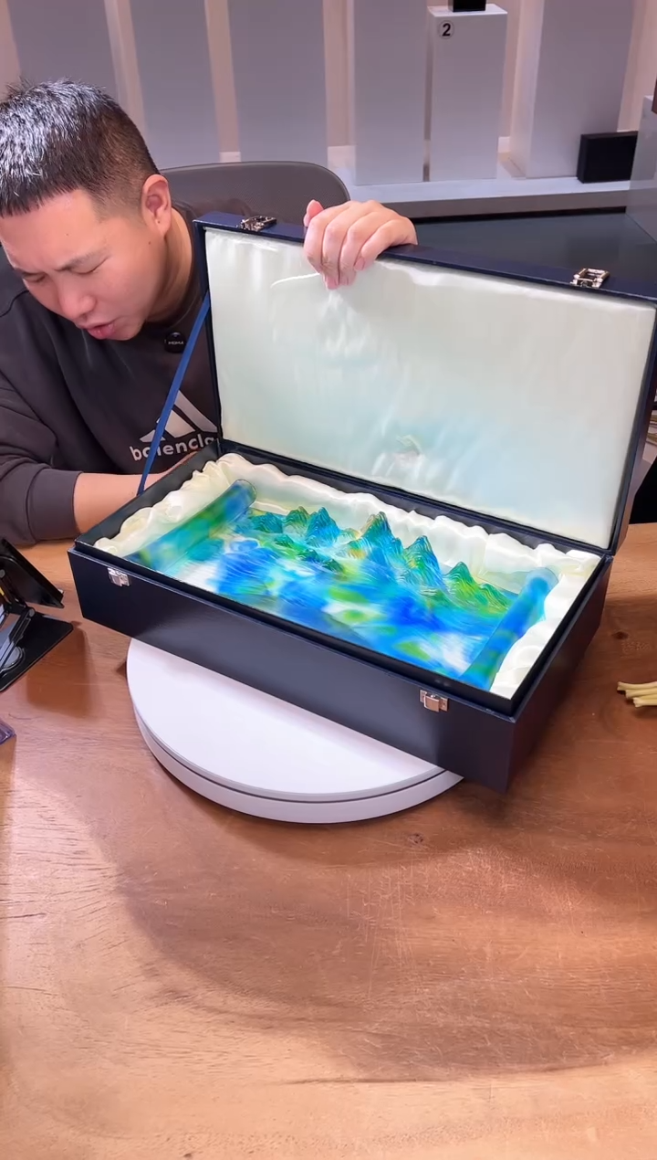 【闪购商品】茶宠巴比特美学 千里江山干泡台