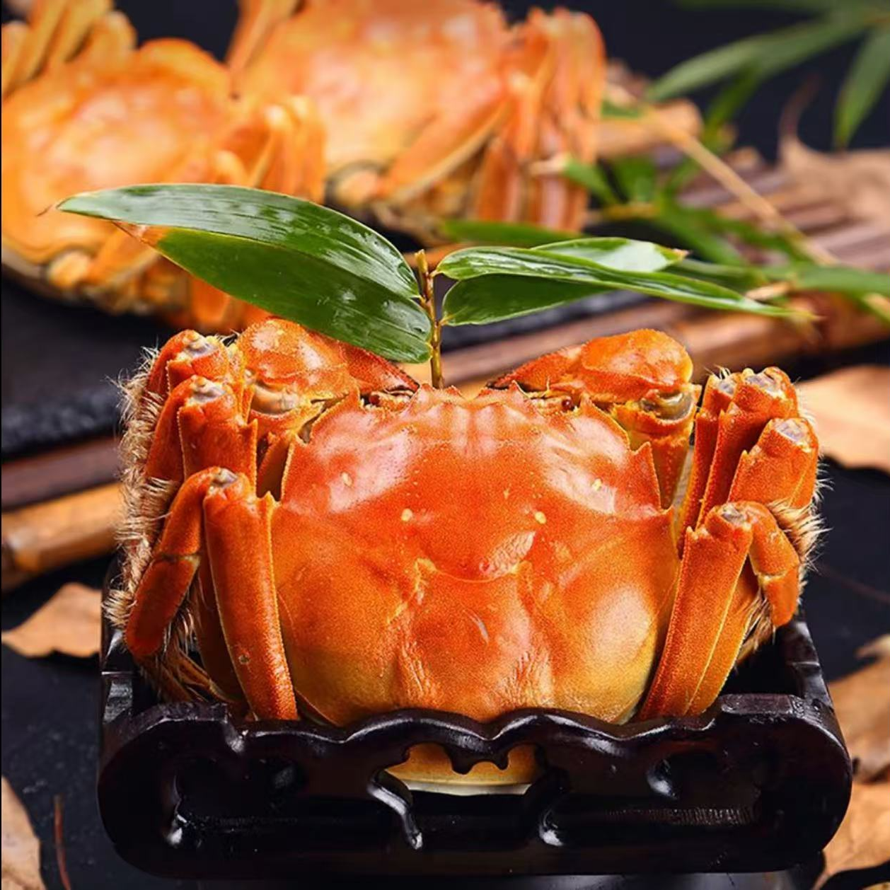 （活蟹）精品大闸蟹 3.2-3两/只 8只全公