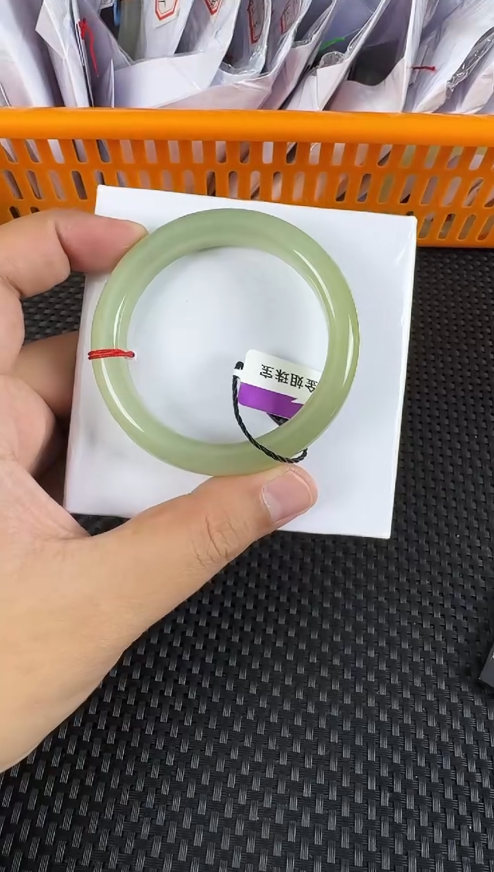 【闪购商品】和田玉手镯未镶嵌约55.1MM*12.1*8.6MM