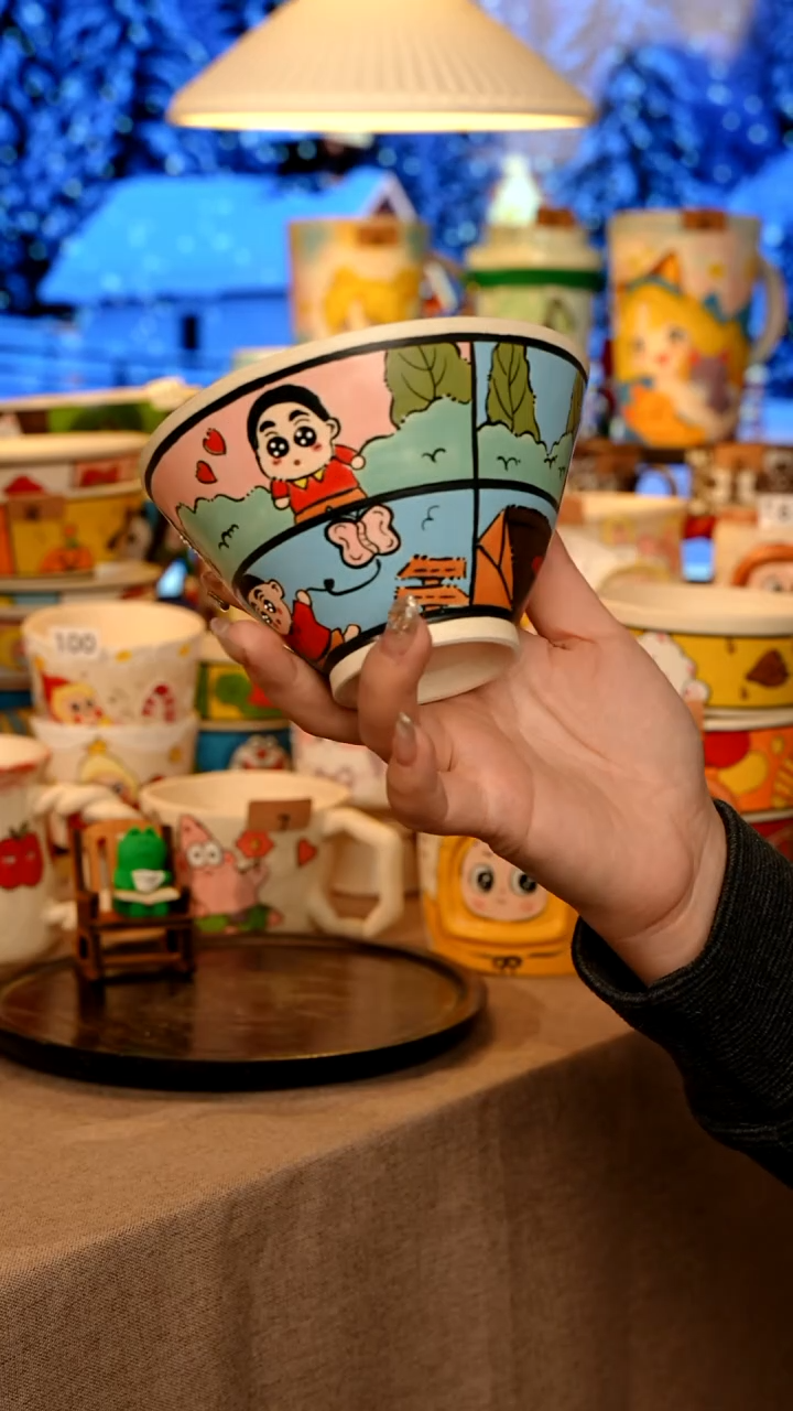 陶瓷111景德镇原创手作高温手工手绘陶瓷