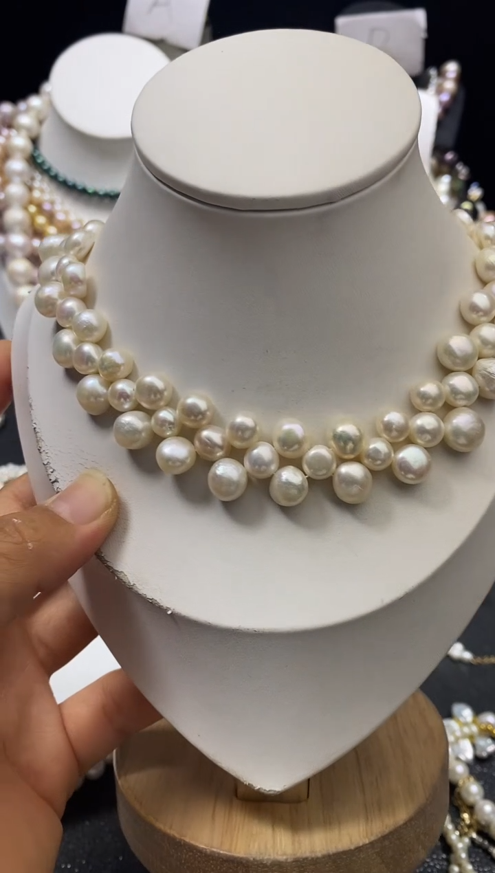 淡水珍珠未镶嵌颈饰多人