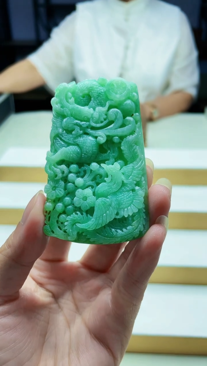 定制翡翠未镶嵌毛货08100509