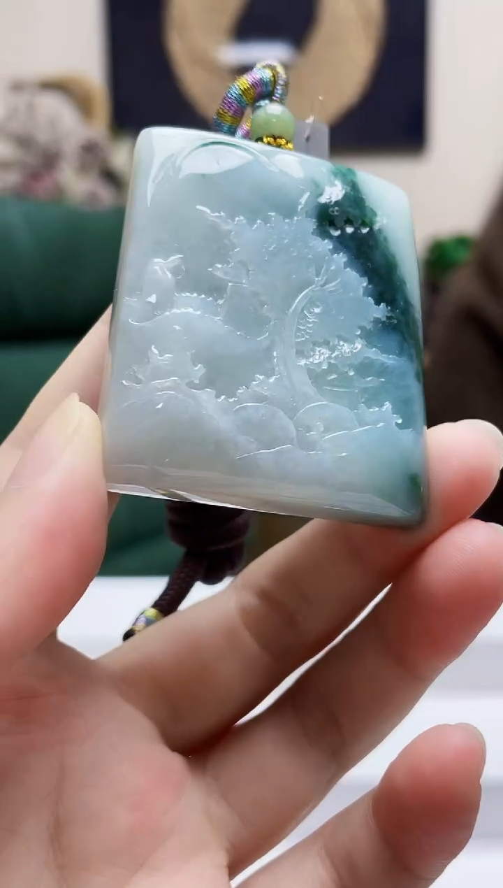 未镶嵌定制翡翠吊坠230