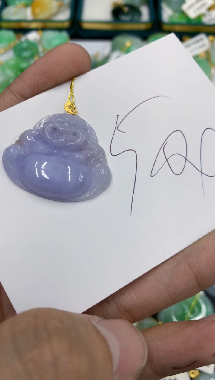 【闪购商品】翡翠颈饰18K金镶嵌11111111111