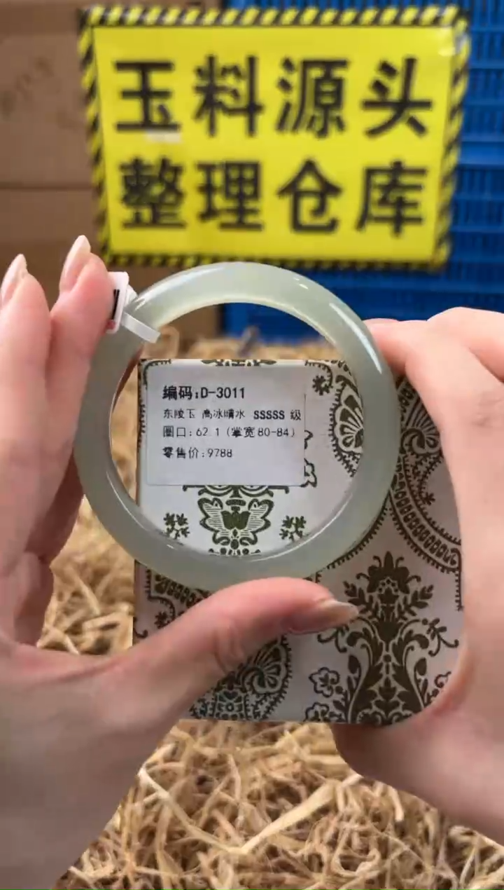 未镶嵌手镯石英质玉D-3011