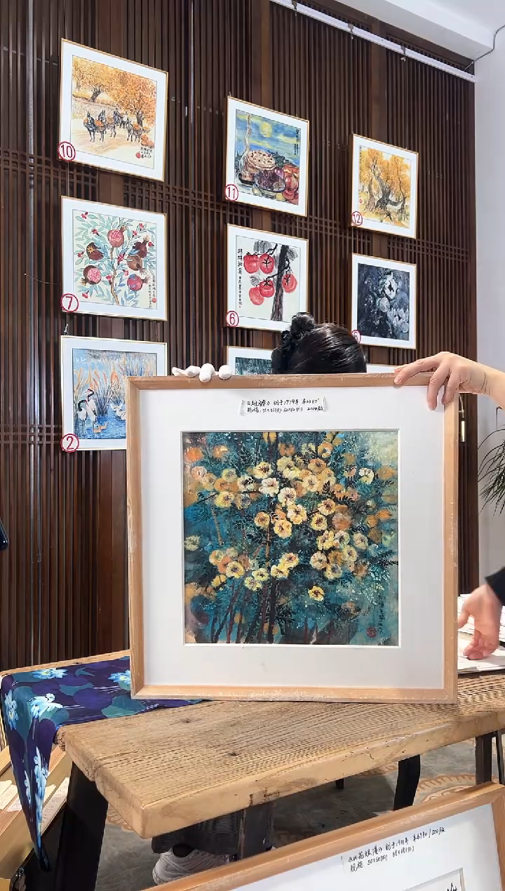 版画耿玉琨名章限量版画S