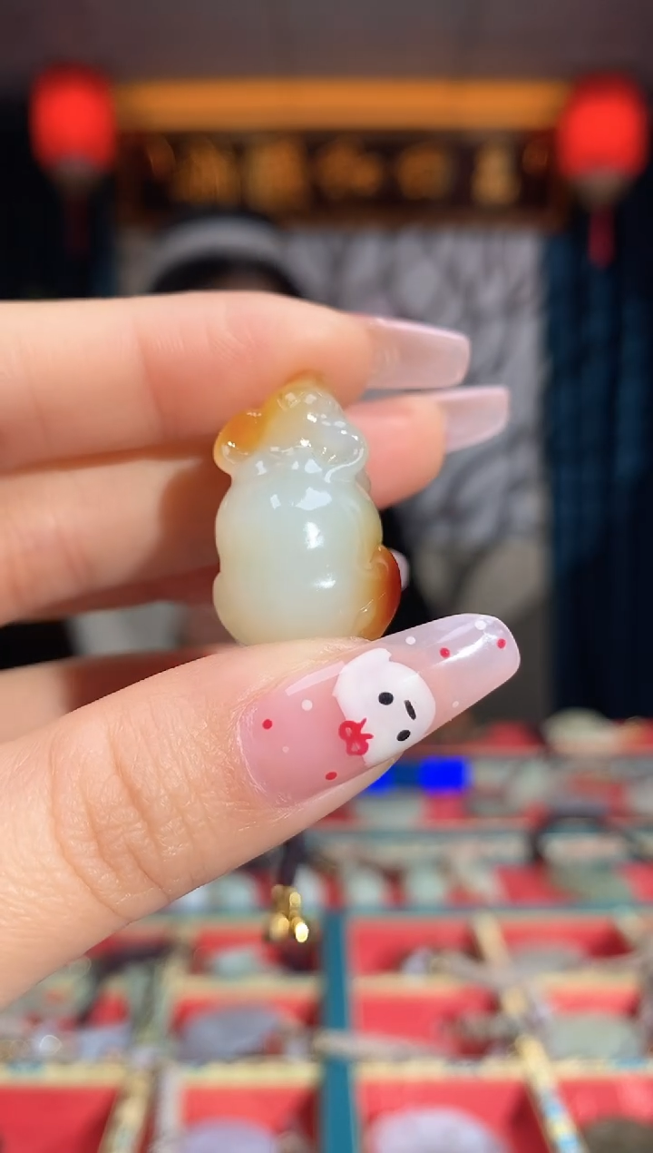 【闪购商品】和田玉颈饰未镶嵌牛