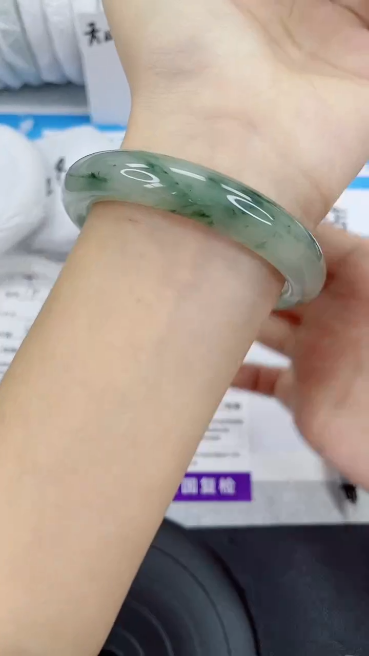 未镶嵌手镯石英质玉171-55/56