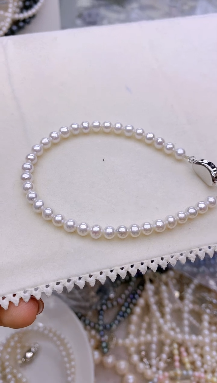 未镶嵌1淡水珍珠手串