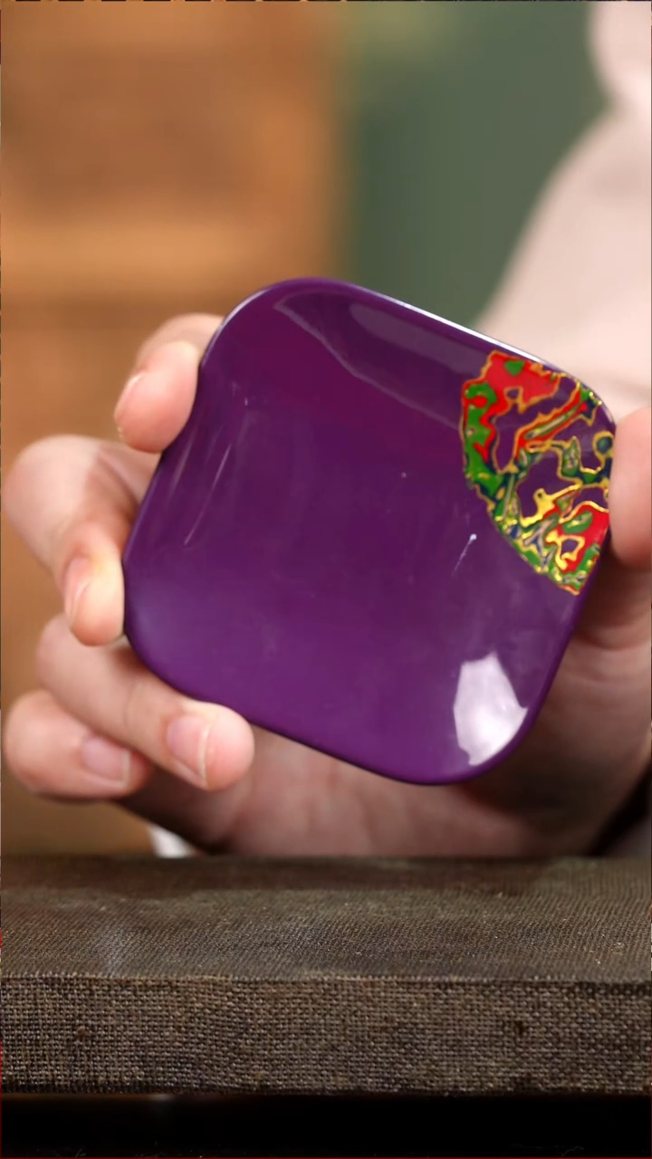 紫金杯垫-太古大漆