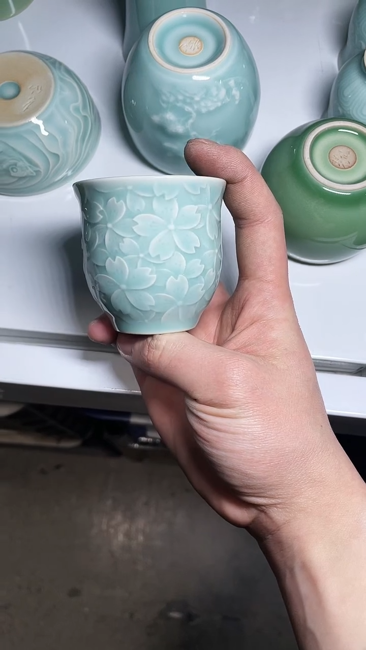 【闪购商品】特价 微瑕 慧仙青瓷