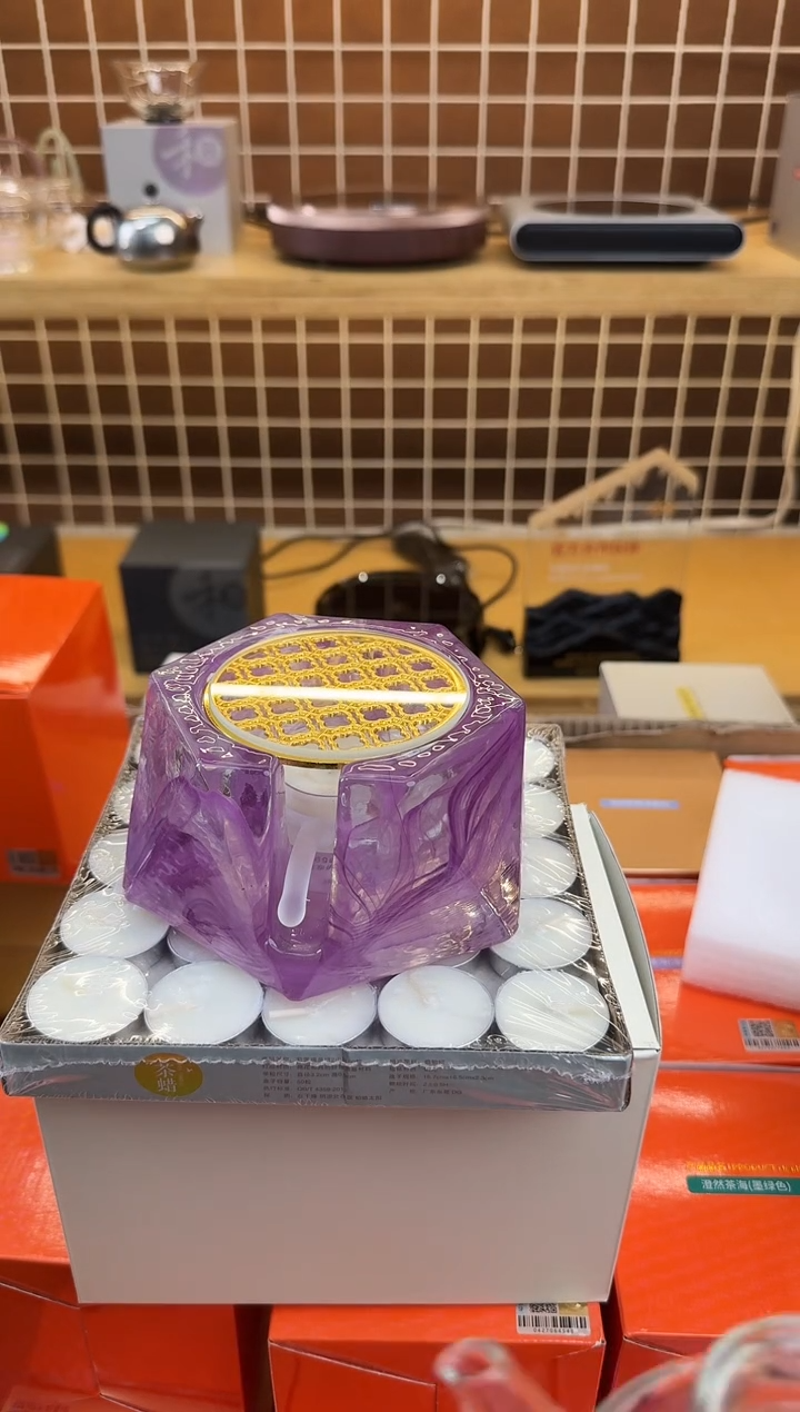 @@温茶器+50个茶蜡+两个隔热片