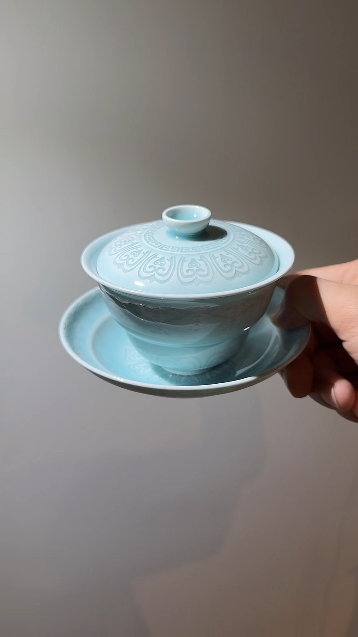 青瓷手工茶器包邮