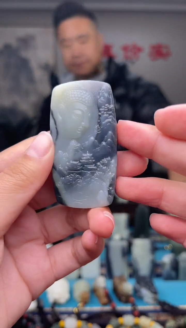 未镶嵌和田玉挂件1