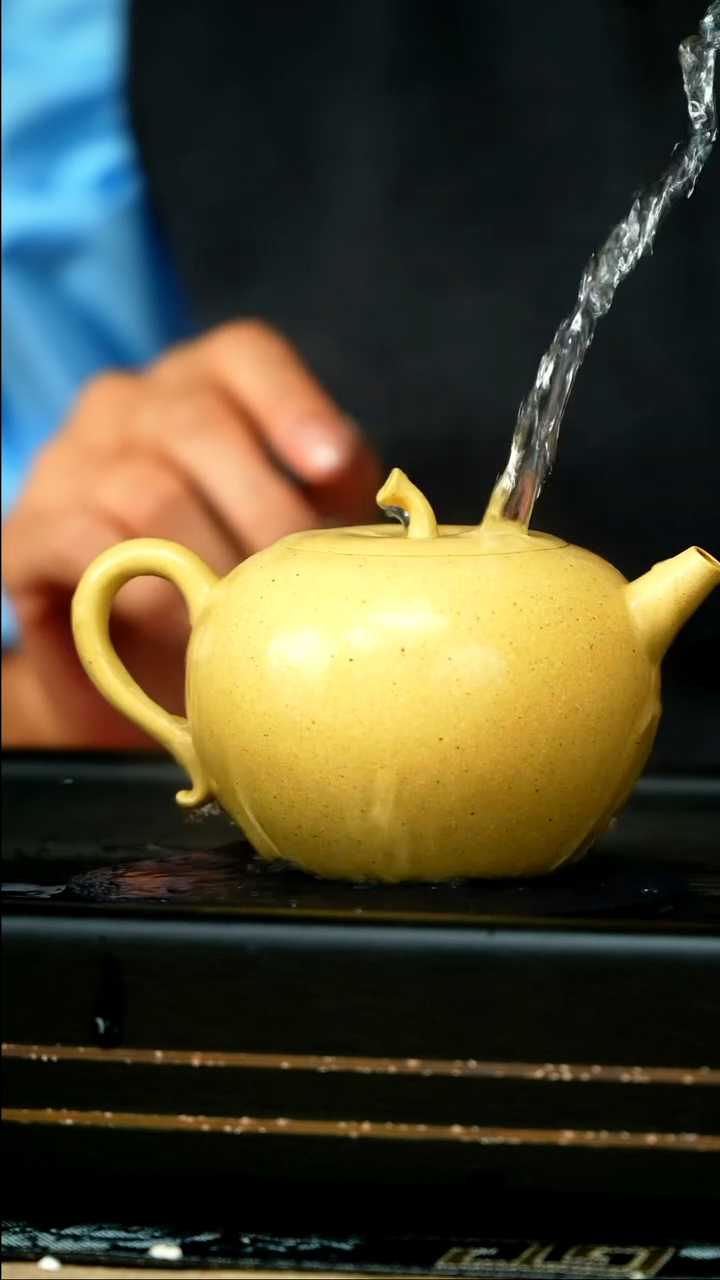 茶壶紫砂本山绿泥苹果壶280cc