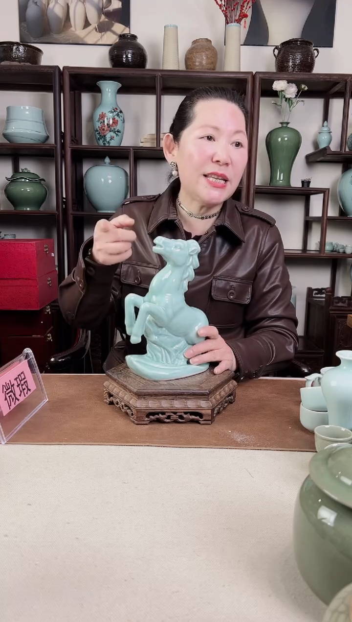 【闪购商品】杯青瓷 十二生肖 马