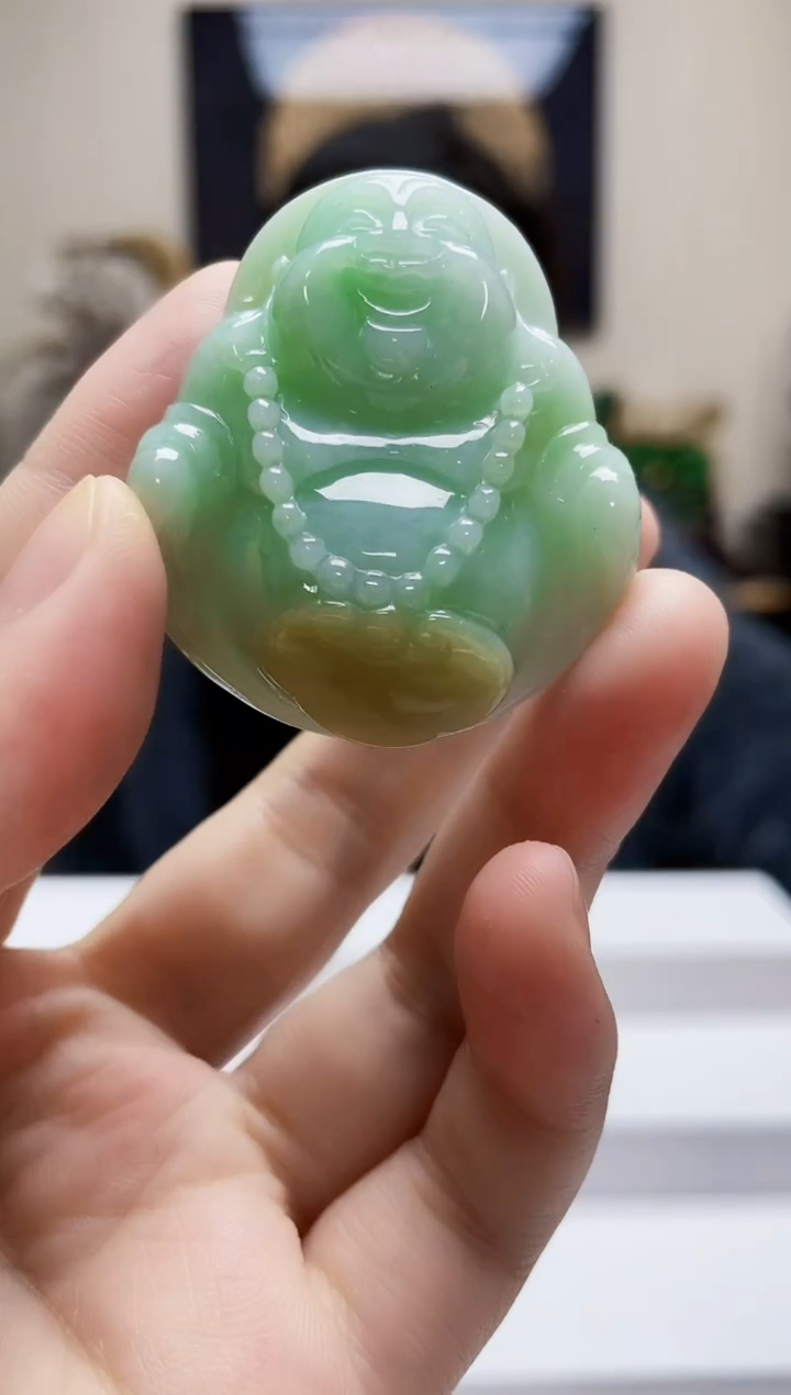 未镶嵌定制翡翠吊坠75