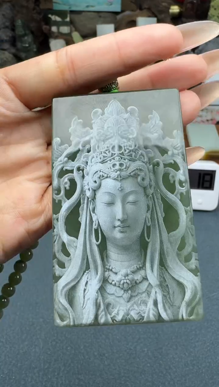 【闪购商品】和田玉颈饰未镶嵌开心