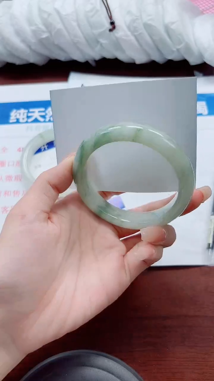 石英质玉手镯未镶嵌A42-59.60