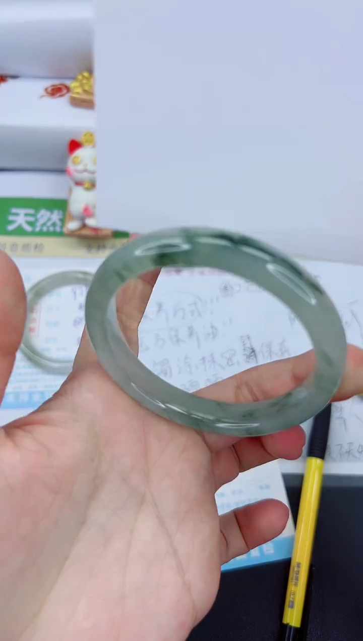 【闪购商品】石英质玉手镯未镶嵌980-57