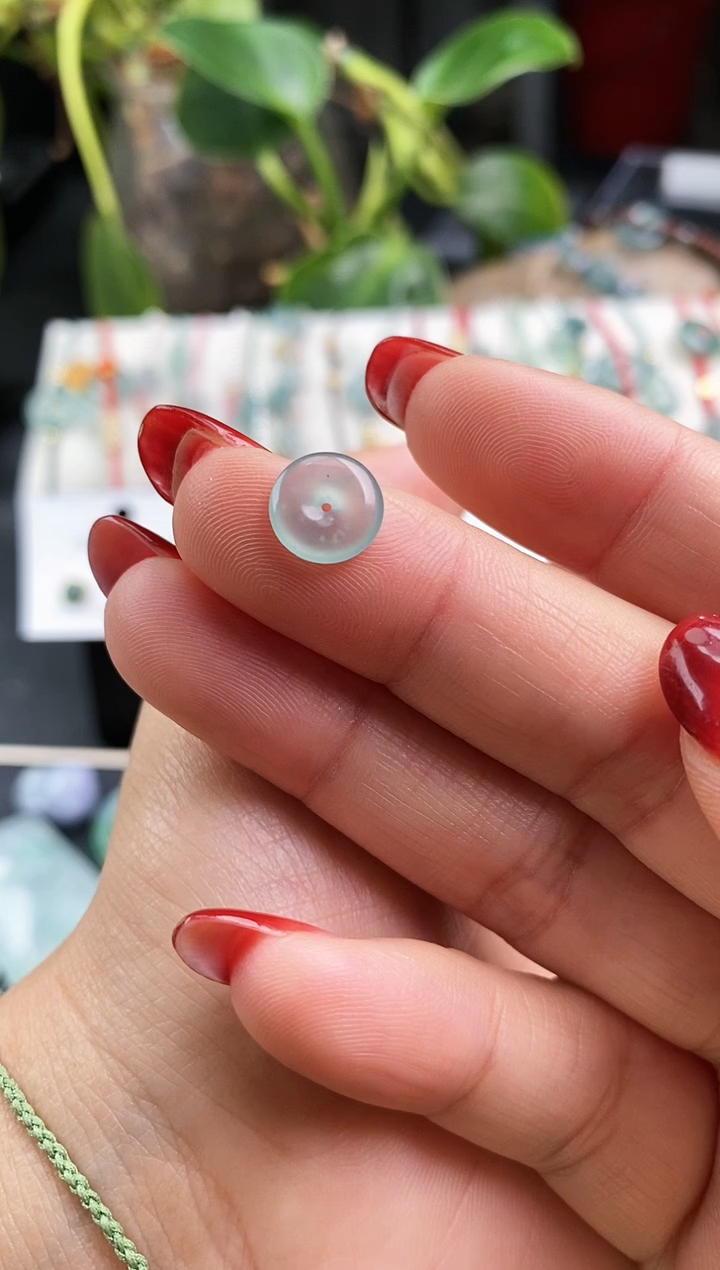 【闪购商品】翡翠戒指未镶嵌平安扣