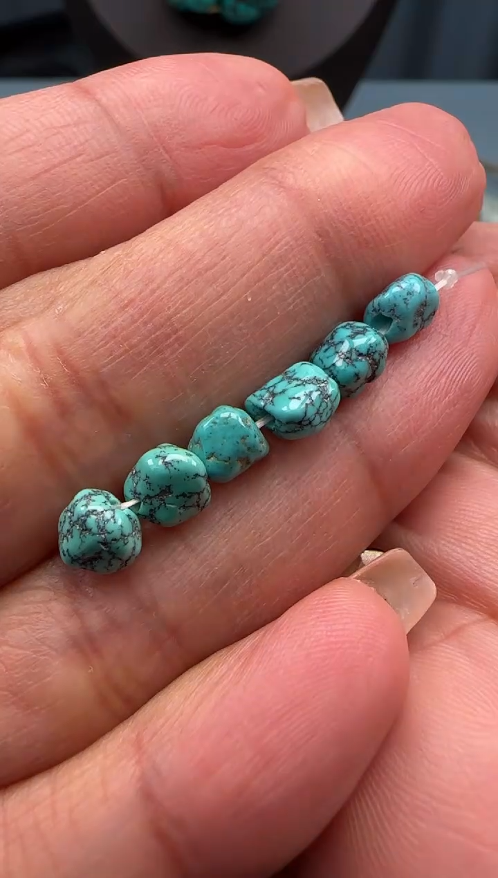 【闪购商品】绿松石珠宝奇石未镶嵌绿松石