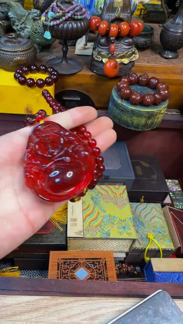 【闪购商品】琥珀颈饰未镶嵌表弟专属精品链接53