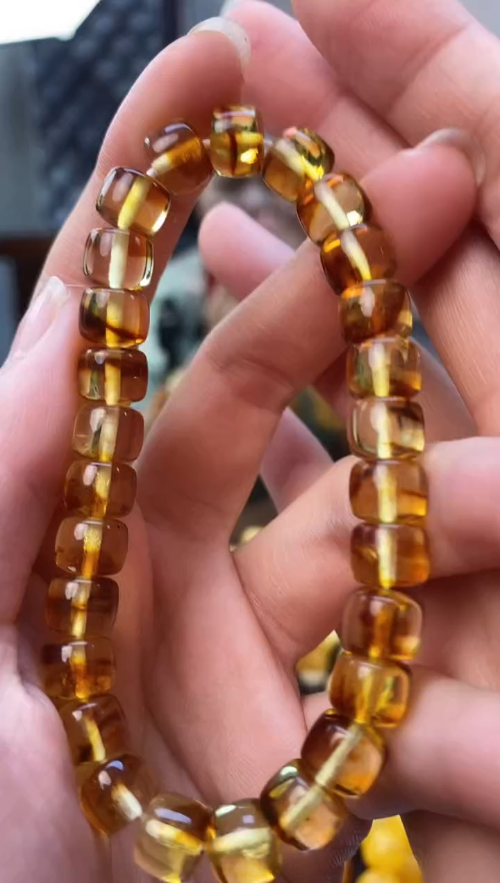 裸石琥珀未镶嵌天然琥珀蜜蜡