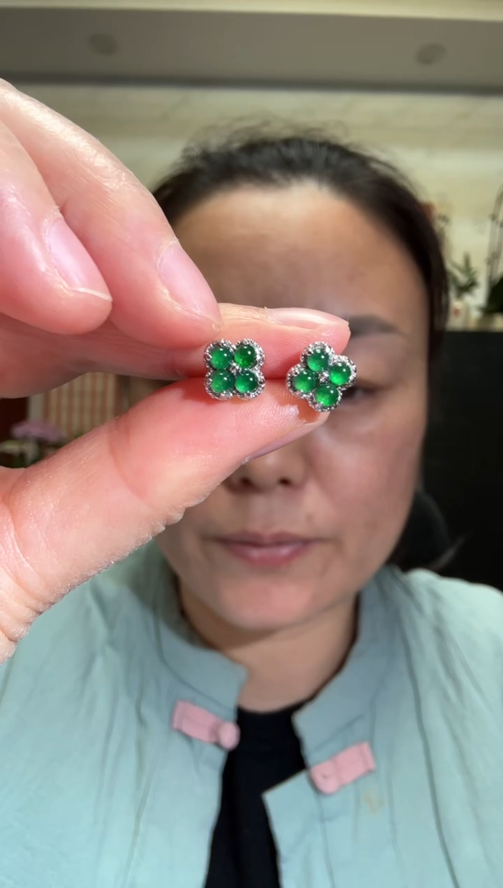 颈饰银S925镶嵌翡翠【多样性发其一】00005454