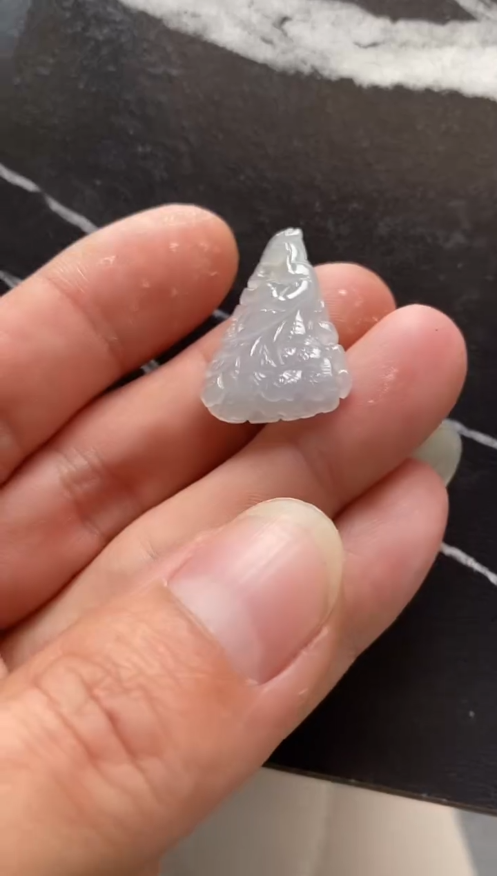 颈饰银S925镶嵌翡翠25天然缅甸翡翠A货凤凰