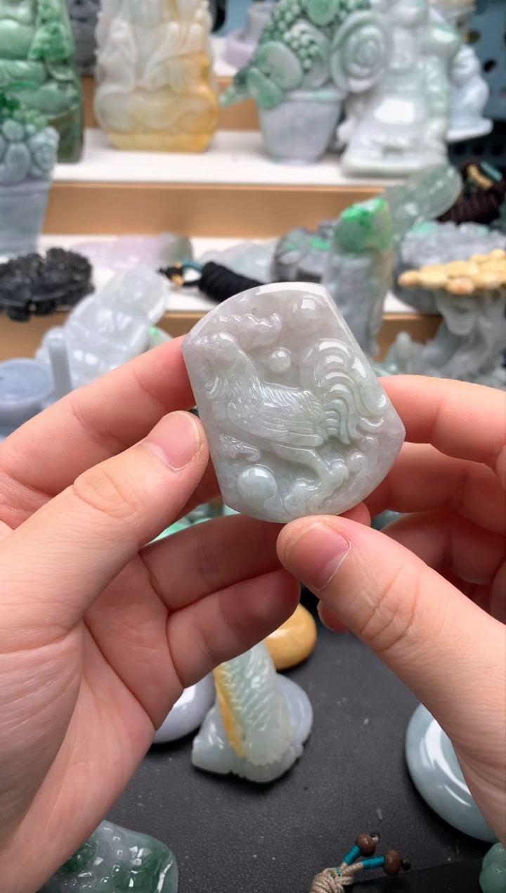 吊坠(不含链)未镶嵌翡翠1