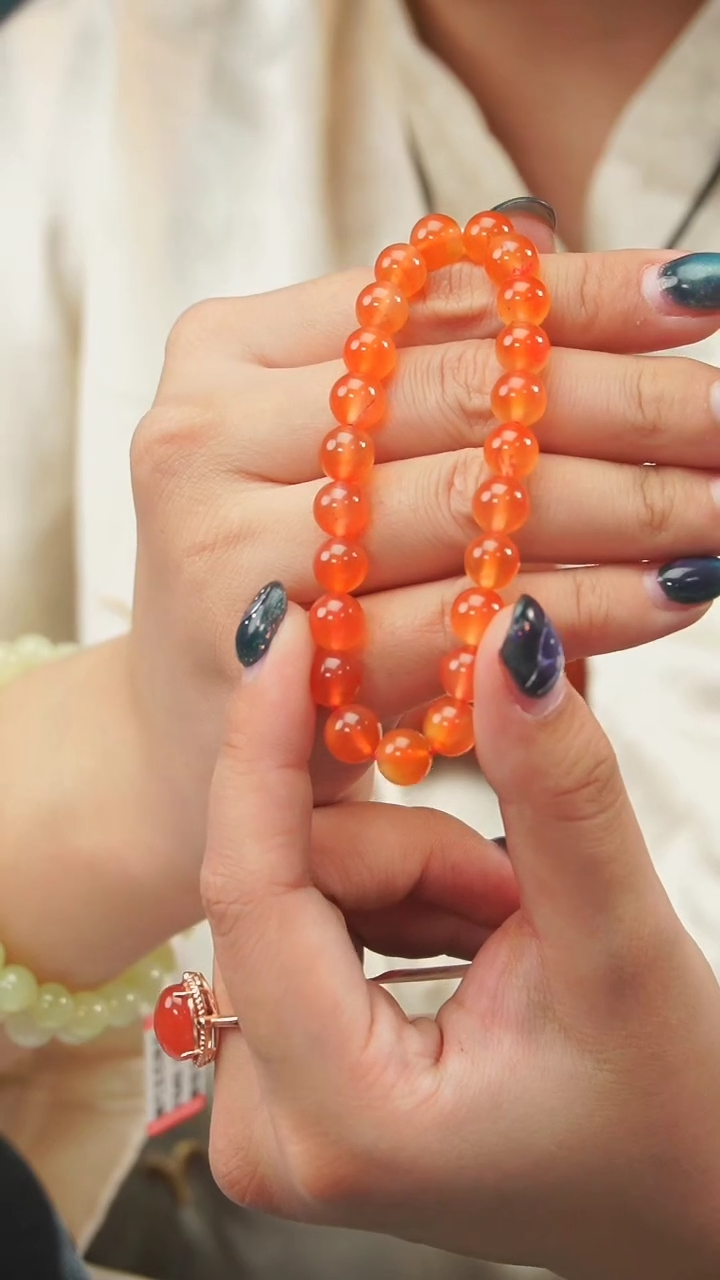 【闪购商品】南红玛瑙单圈未镶嵌A20单圈