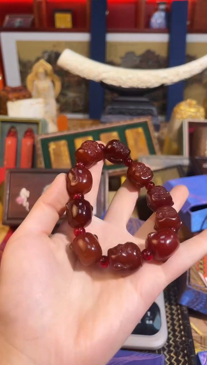 【闪购商品】蜜蜡手链未镶嵌41耶耶耶耶耶耶耶耶