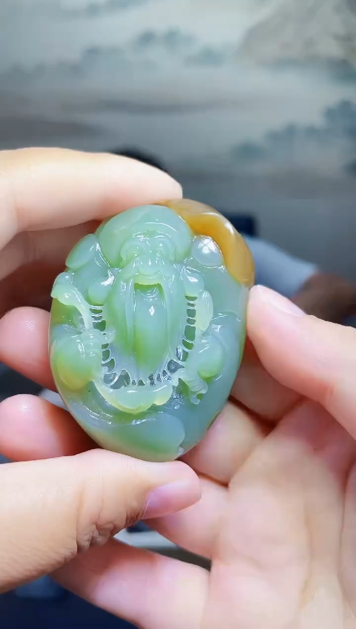 和田玉未镶嵌颈饰1