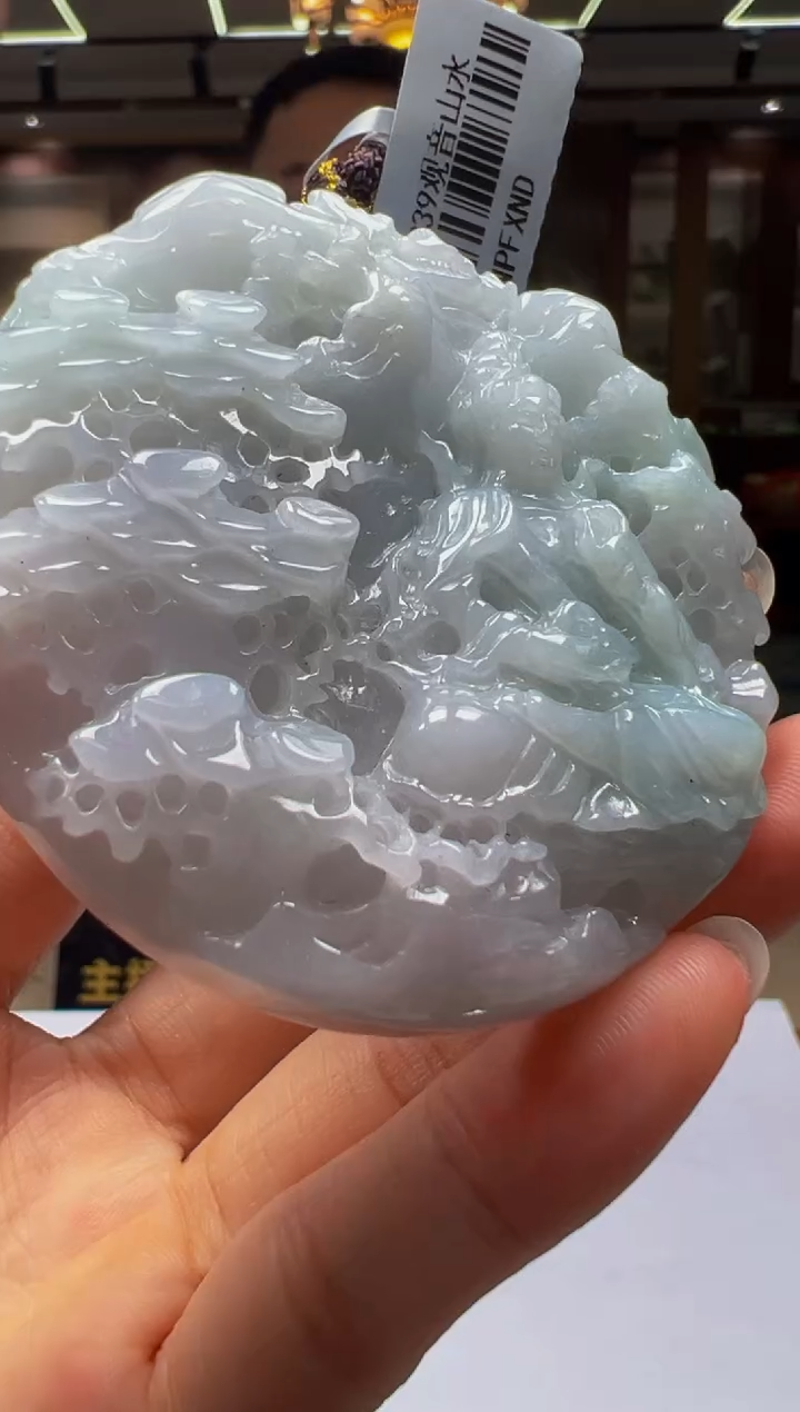 定制翡翠未镶嵌Q2025-6-19-23