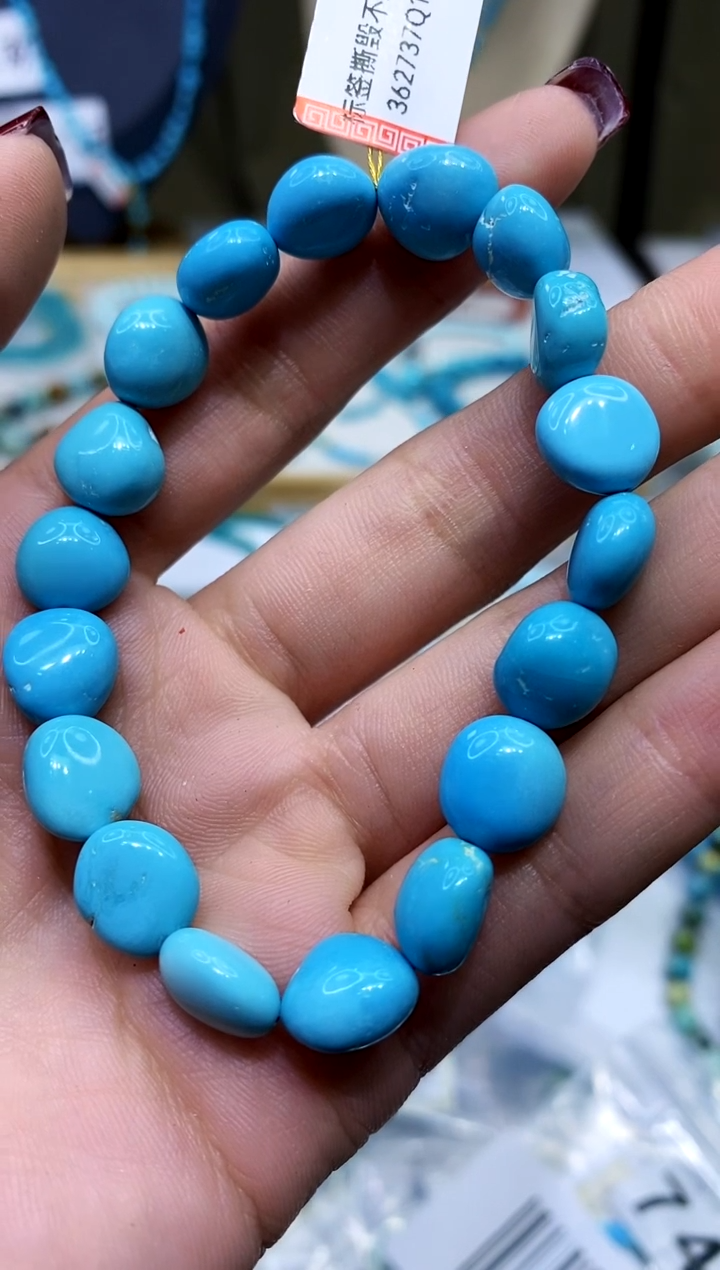 【闪购商品】绿松石手串未镶嵌243